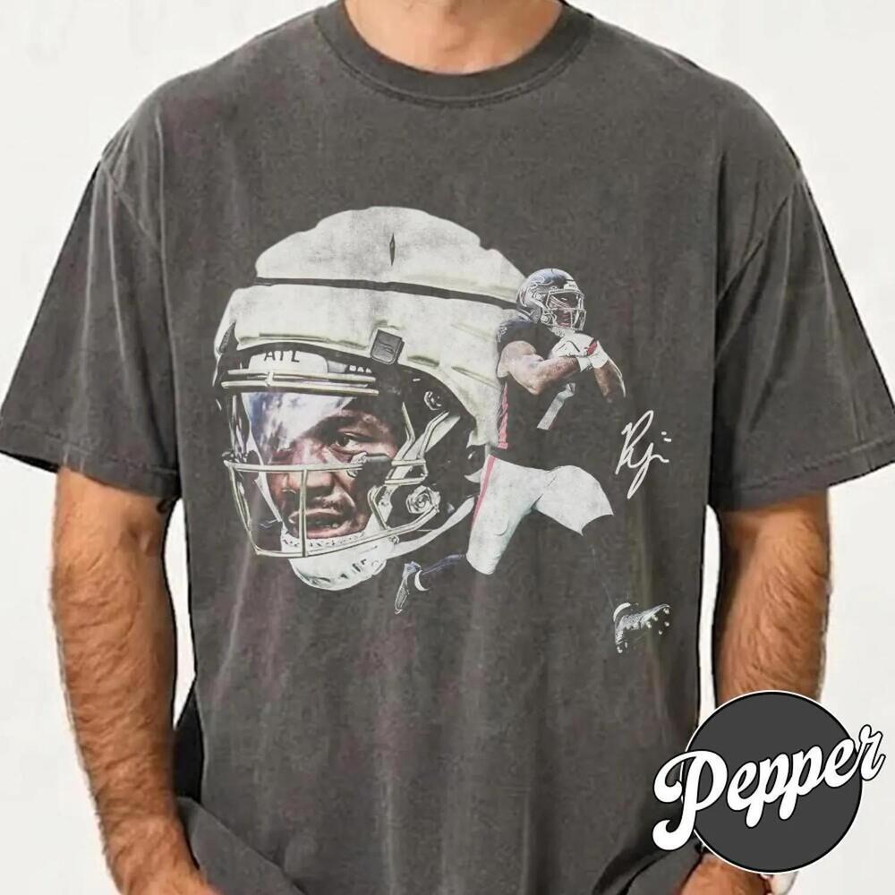 Bijan Robinson 7 Big Head Football Gameday T Shirt